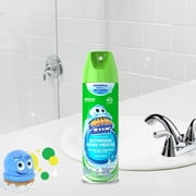 Scrubbing Bubbles Hard Surface Cleaner, Bathroom Grime Fighter Disinfectant Cleaner Aerosol, Rainshower, 20 oz, 1 Count (pack of 2)