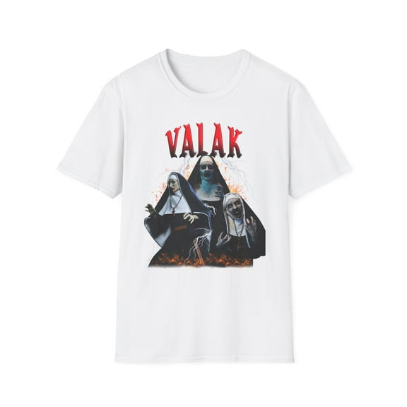 Valak, Gildan Unisex Softstyle T-Shirt, Halloween Character Tee, S-3XL
