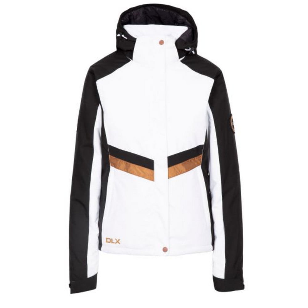 Details about   Trespass Thandie Womens DLX Waterproof Ski Jacket in  White XS rrp £299 size 8 