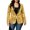 Yellow, variant on Slim Cut Sequined One Button Suit Jacket Unisex, Satin Lapel Long Sleeve 106% Polyester Blazer, Stylish Shiny Outerwear For Autumn