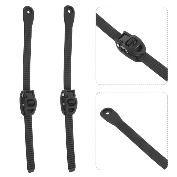 LIFKOME 2 Sets Adjustable Roller Skate Buckle Straps Replacement for Outdoor Skating and Sports Use