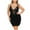 Womens Nightgowns Black, variant on ylioge Plus Size Nightgowns for Women XL-4X Lightweight Lace Splice Deep V Neck Bodycon Dresses Ladies Solid Sleeveless Homewear Sleepshirts