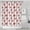 White Cow Strawberry, variant on Pink Cow Strawberry Head Pattern Shower Curtain 36"x72" ,Bathroom Decorative Shower Curtains Set with 12 Hooks,Modern Waterproof Washable Shower Curtain
