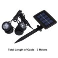 thumbnail image 3 of Mistaha Lixada Solar Powered Super Bright 2 Underwater Lamps 12 LEDs Light Sensor Projector Light, 3 of 8