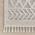 thumbnail image 4 of Alfombra NuLoom Ansley Moroccan Tassel 2x3 gris claro, 4 of 9