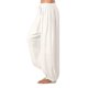thumbnail image 4 of Dress Pants for Women Business Casual High Waist de talla grande para mujer Pantalones de yoga Pantalones de mujer (White, M), 4 of 5