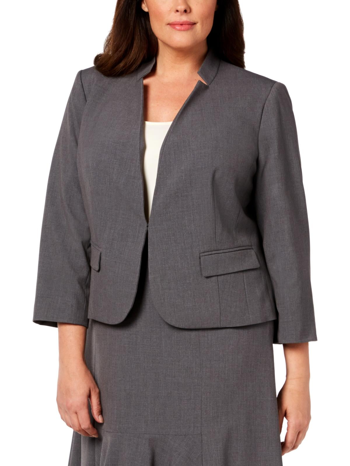 Nine West Womens Plus Suit Separate Office Wear Jacket - Walmart.com