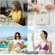thumbnail image 5 of Handheld Fan, Mini USB Fan, Rechargeable Battery Portable Fan, 3 Speed, Small Handheld Personal Fan Foldable Table Fan (Green), 5 of 5