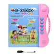 thumbnail image 1 of yingyy English Learning Machine Electronic Learning Study Book for Kids Pre-school Education Toy Pink, 1 of 1