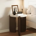 thumbnail image 7 of VENTOPYR Modern Round Side Table,Faux Marble Top End Table, 7 of 7