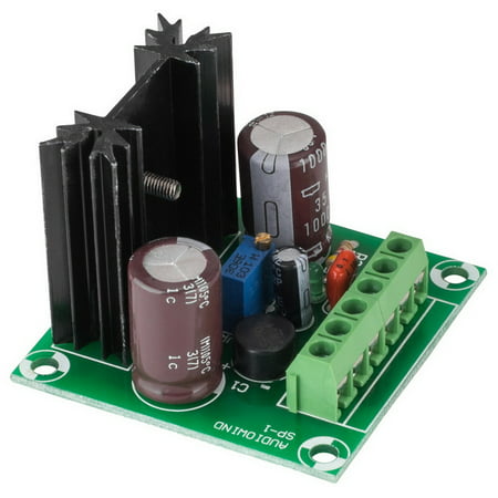 Positive Voltage Adjustable Power Supply Board - AC/DC in DC out - Based on LM317T Regulator (Best Voltage Regulator Ic)