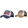 thumbnail image 1 of (2-Pack) Kcodviy Cap Hat Baseball Caps for Women able with Words Embroidery Baseball Applique Mesh Panel Baseball Hat Shade Women Men Baseball Work Hat for Women Caps, 1 of 1