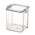 thumbnail image 1 of EIGTHTAIL Food Storage Containers Clearance! Plastic Food Storage Containers with Lids Small Airtight Containers Square School Lunch Containers for Children Leftover Food Containers Clear, 1 of 9