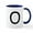 White/Navy Inside, variant on CafePress - The Letter O Mug - 11 oz Ceramic Mug - Novelty Coffee Tea Cup