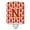 Cardinal & Gold, variant on Caroline's Treasures CJ1067-NCNL Letter N Football Scarlet and Grey Ceramic Night Light, 6x4x3", multicolor