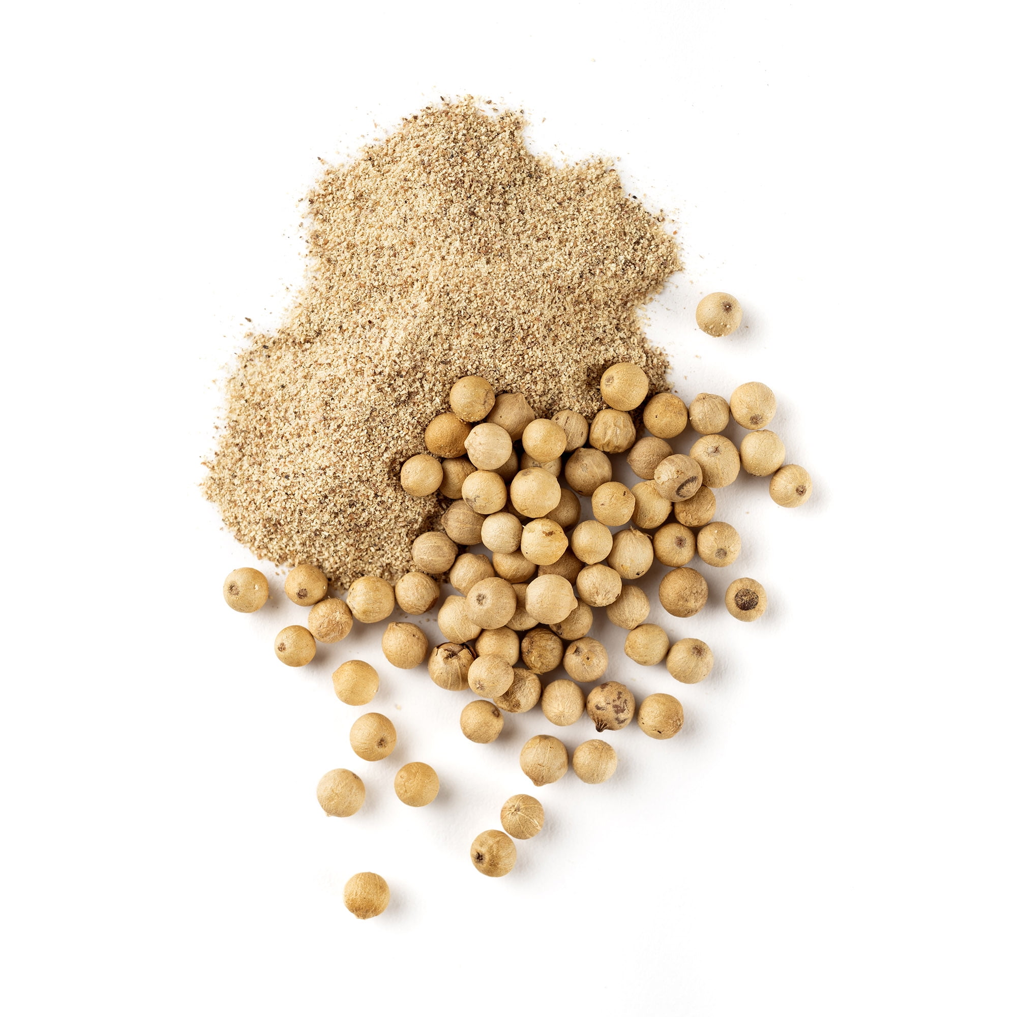The Spice Lab Ground White Pepper - Kosher Gluten-Free Non-GMO All Natural Spice - 1 lb Resealable Bag - 5194