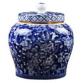 thumbnail image 1 of Pot à Thé Pot de Gingembre Chinois Boîtes à Thé Boîtes Boîte Caddy Pot à Biscuits en Céramique Pots de Rangement, 1 of 6