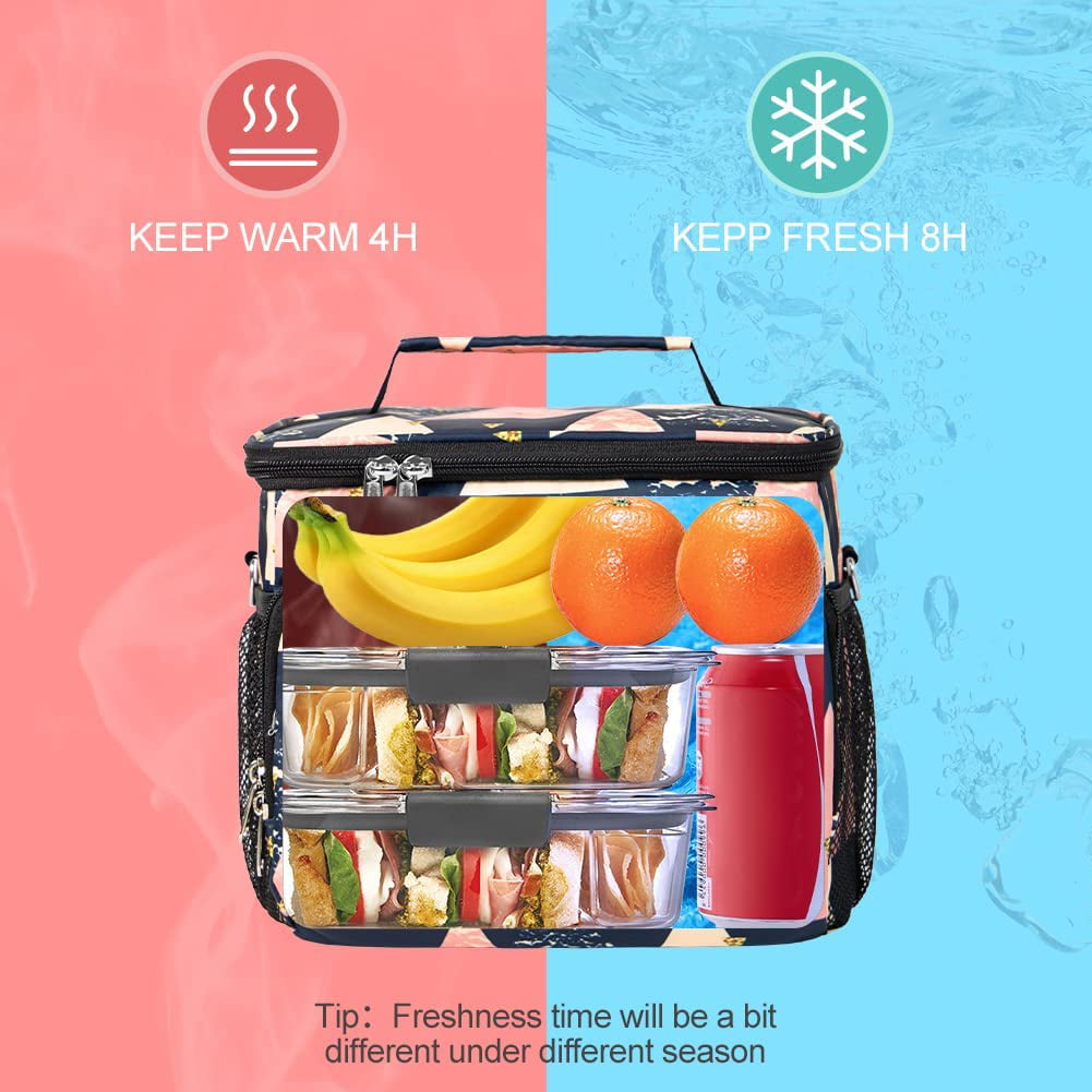 Buy WODKEIS Lunch Bags For Women Insulated Lunch Box Cooler Bag  Water-resistant Thermal Lunch Tote Bag Soft Leak Proof Lunch Holder for  Women/Men/Work/Picnic/Beach/Hiking (Checked Pattern) Online at  desertcartINDIA
