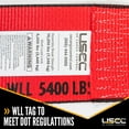 thumbnail image 5 of 4" x 30' Red Winch Strap with Flat Hook, 5 of 7