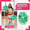 thumbnail image 2 of 20 Pack Cheerleading pom poms,Handheld Cheer pom poms, Sports Cheer Plastic Pom Poms Cheerleading for Sports Team Spirit Cheering (Colorful+Blue), 2 of 6