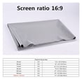 thumbnail image 6 of Portable Projector Screen Simple Curtain Anti-Light 60 70 80 100 120 Inches Projection Screens For Home Outdoor Office Projector ,Wrinkle-Resistant Design, 6 of 6