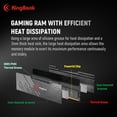 thumbnail image 4 of KingBank DDR5 16GBx2 32GBx2 6000 MHz 6400 MHz 288 Pin DIMM Hynix M die Desktop AMD Intel CPU Motherboard DDR 5, 4 of 4