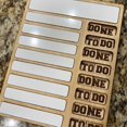 thumbnail image 4 of Chore Chart Memo Checklist Board Check Items And Form Good Habit For Friends Children Students Gift,Wooden Task Chart, 4 of 5