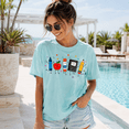 thumbnail image 3 of Cute Teacher Supplies Comfort Colors Shirt, Back to School Classroom Graphic Tee, Elementary Teacher Gift for Women, 3 of 6