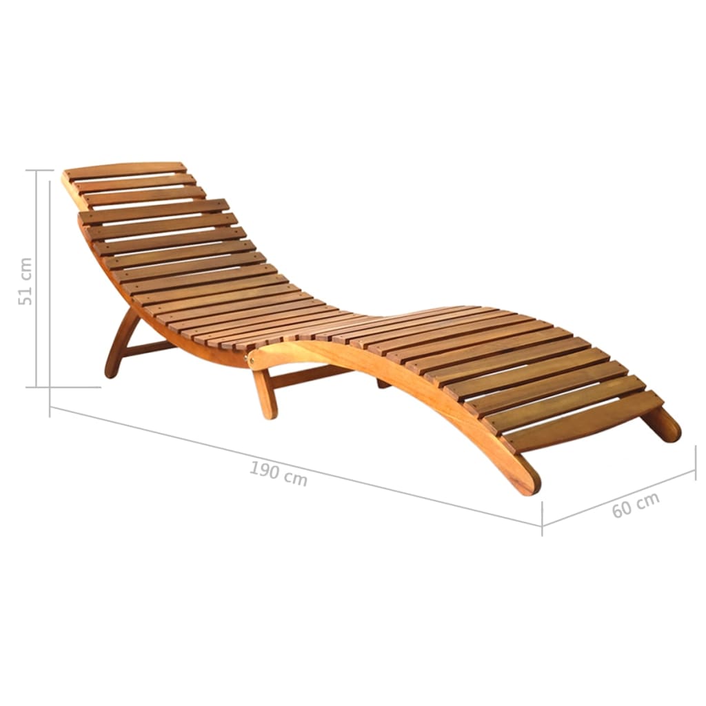 ergonomic sun lounger
