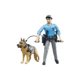 thumbnail image 4 of bworld Policeman with dog Bruder Toys Juguetes/Modelismo/Autos a Escala, 4 of 6