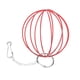 thumbnail image 2 of Bola Colgante Bola Colgante Rejilla de acero inoxidable Pet Hay Pesebre Food Ball Rabbit Grass Rack (Rojo), 2 of 5