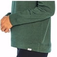 thumbnail image 3 of Orvis Women’s Soft Cozy Crewneck Pullover (Olive Heather,M), 3 of 4