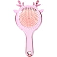 thumbnail image 1 of Paddle Hair Brush Antler Style Massage Comb Hair Comb Paddle Hairbrush with Handle, 1 of 8