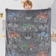 thumbnail image 5 of Manta ORDM que brilla en la oscuridad para niños, camioneta, 150 x 200 cm, 5 of 6