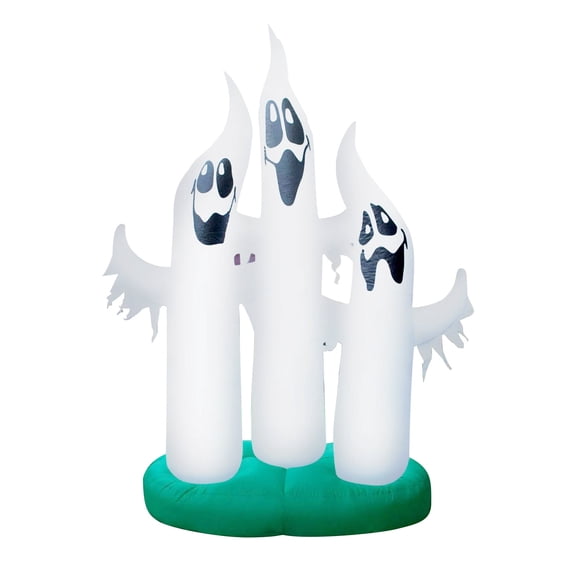 Vikakiooze 2022 Halloween Decorations Halloween Inflatable Ghost Model Jewelry 10ft Luminous Ghost Combination Doll Inflatable Model