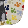 thumbnail image 3 of Pawprints Standard Schnauzer Black Grey Baby Bib, 3 of 3