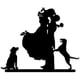 thumbnail image 2 of Cake Toppers Bridal Couple With Dog As Cake Decoration Wedding Cake Topper, 2 of 2