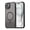 Black, variant on Asuwish Phone Case Compatible with iPhone 15 Pro 6.1 in Magnetic ring Translucent Matte Anti-fingerprint Back Military Grade DropProof Shockproof Protective Cell Cover iP15Pro Women Men Blue