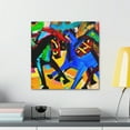 thumbnail image 4 of Horses in the Meadow - Canvas, 4 of 10