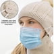thumbnail image 4 of Conjuntos de calentadores de punto cálidos para invierno, gorro de punto flexible con bola de pelo, Beige (a-1b), 4 of 5