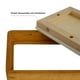 thumbnail image 4 of Marco de fotos de mesa de madera natural 11x14, 4 of 9