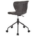thumbnail image 3 of Flash Furniture Somerset Home and Office Upholstered Task Chair in Gray Vinyl, 3 of 4
