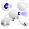 Halloween Ghost Window Projector with 16 Scary Films, USB Powered ...