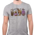 thumbnail image 2 of Halloween Coffee Shirt Unisex 3X-Large Grey, 2 of 5