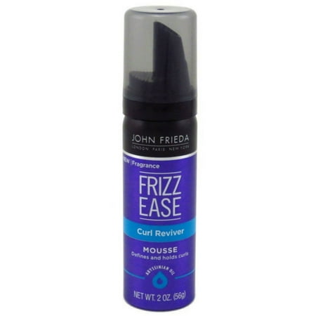 John Frieda Frizz-Ease Mousse, Curl Reviver 2 oz (Pack of (Best Hair Mousse For Frizzy Hair)
