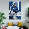 thumbnail image 6 of George Springer Poster Canvas Poster Gifts Canvas Painting Poster Wall Art Decorative Picture Prints Modern Decor 16x24inch(40x60cm), 6 of 6