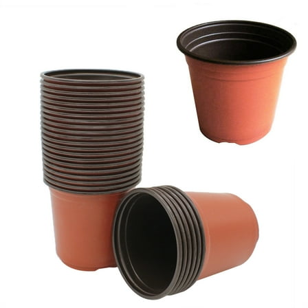 100 Pcs Small Strain Hole Plant Pots Home Decoration
