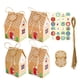 thumbnail image 1 of Inteprter 24 unidades/juego de bolsa de papel de Navidad, almacenamiento de galletas de caramelo, paquete de bolsillo portátil para fiesta, Kits de decoración para fiestas Tipo 2, 1 of 6