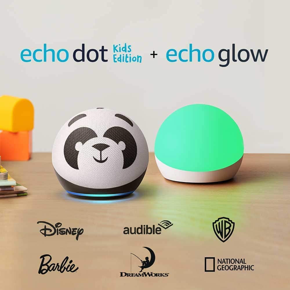 Echo Dot Kids Edition + Echo Glow for $49.99 (Reg. $100