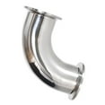thumbnail image 2 of 1" 2" 3" 4” Sanitary 90 Degree Elbow Tri Clamp Ferrule End Stainless Steel, 2 of 5